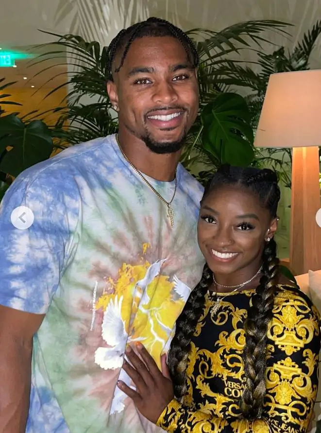 Simone Biles And Boyfriend 