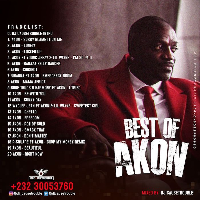 Best of Akon Dj Mixtape 2023