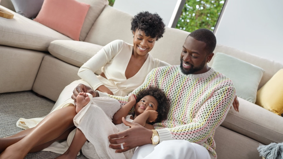 Gabriel and Wade with Daughter