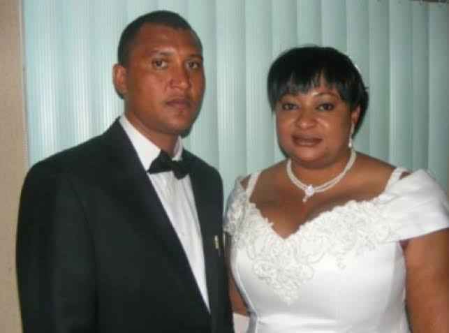 Ronke Oshodi Oke and husband 