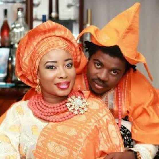 Lizzy Anjorin and husband 