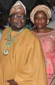 Adebayo Adelabu and wife picture 